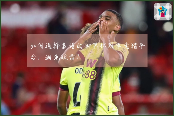 如何选择靠谱的世界杯冠军竞猜平台，避免踩雷？